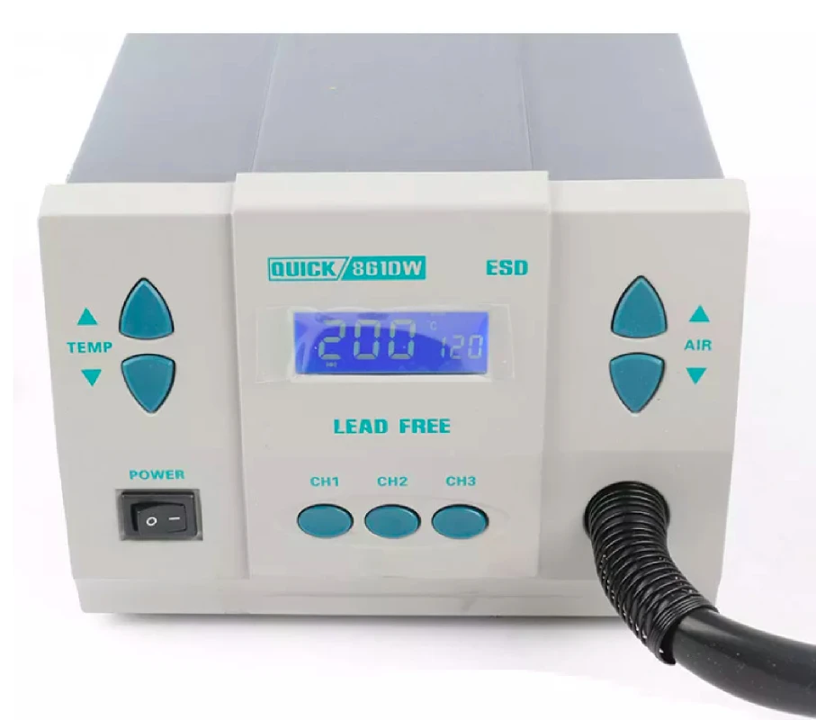 Quick 100% Original Hot Air    - Hot Air Rework Station 861Dw recension och pris
