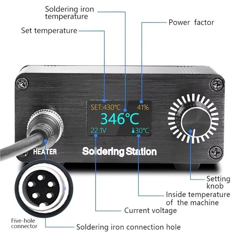 AB11-T12 For Home Repairing So - T12 Soldering Station Oled recension och pris
