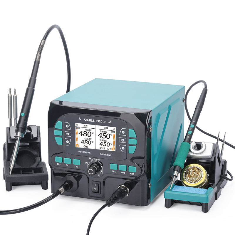 YIHUA 992D-II 2 In 1 LCD Displ - C210 Precision Soldering Station recension och pris